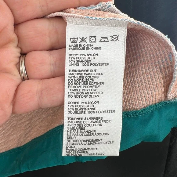 Without walls windbreaker Urban outfitters retro colorblock zip up lightweight M - Picture 8 of 13